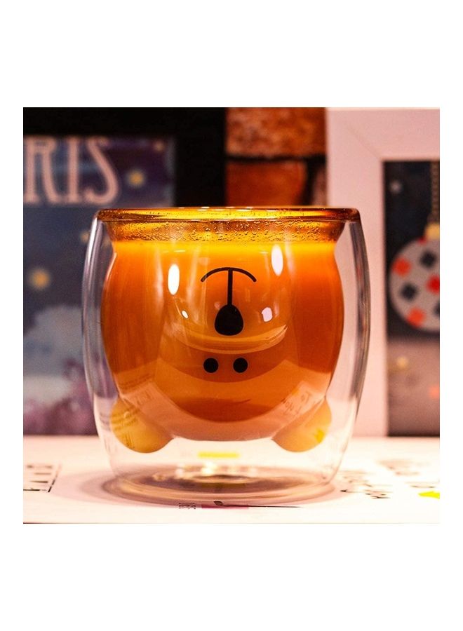 Double Wall Glass Mugs multicolour 230mm
