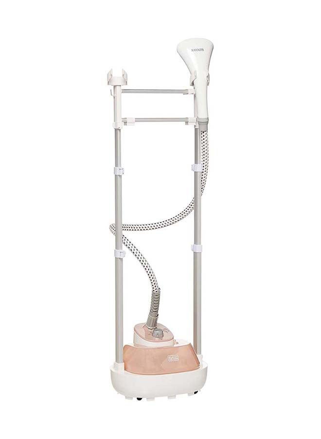 Garment Steamer With 3 Stage And Double Pole 2.0 L 1785.0 W GSTM2050-B5 White/Gold