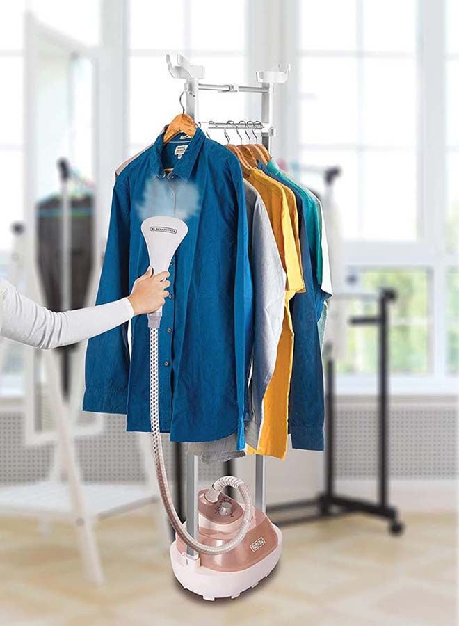 Garment Steamer With 3 Stage And Double Pole 2 L 1785 W GSTM2050-B5 White/Gold