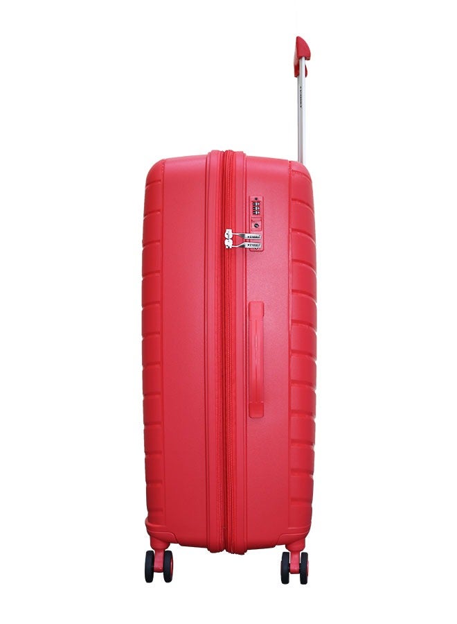 3 Pieces PP Hardside 360 degree Spinner Wheels Trolley Luggage Set with TSA Lock 20/24/28 Inch