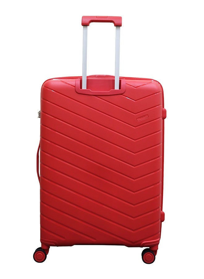 3 Pieces PP Hardside 360 degree Spinner Wheels Trolley Luggage Set with TSA Lock 20/24/28 Inch
