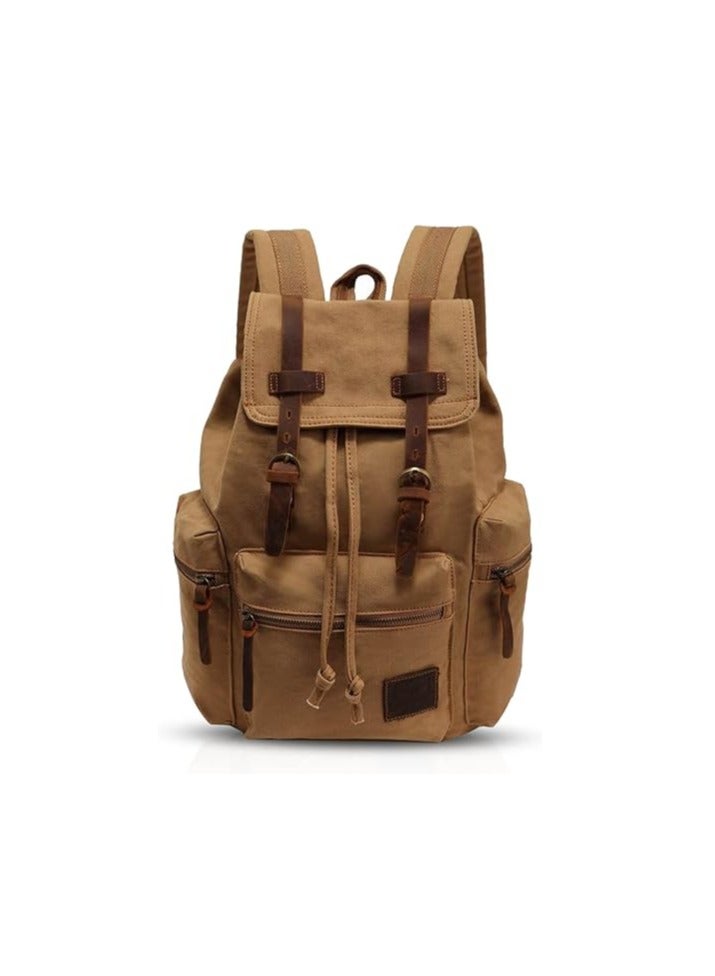 Retro Canvas Hiking Backpack