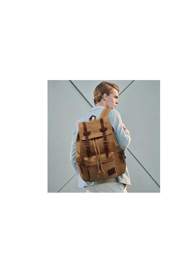 Retro Canvas Hiking Backpack