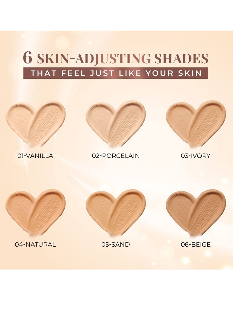 Just Herbs Foundation for Face Makeup with SPF30 20ml