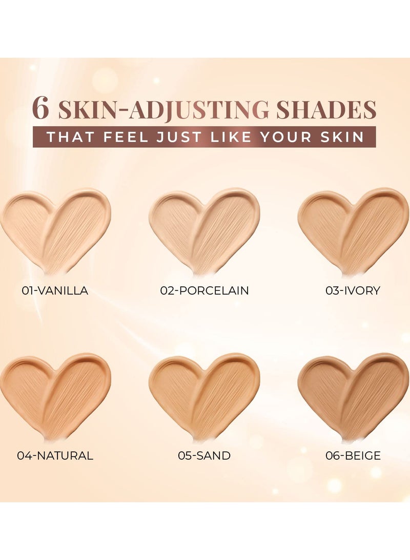 Just Herbs Foundation for Face Makeup with SPF30 20ml