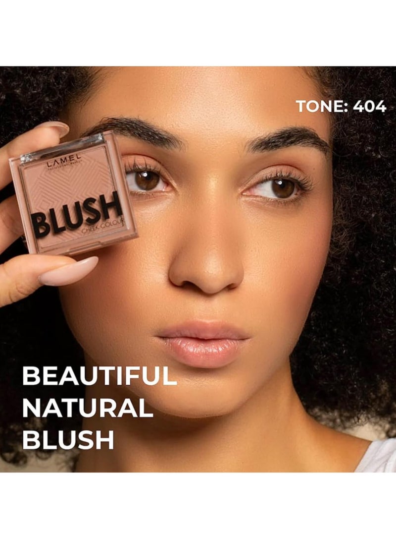 Lamel Blush cheek colour 404 Taupe 3.8gm