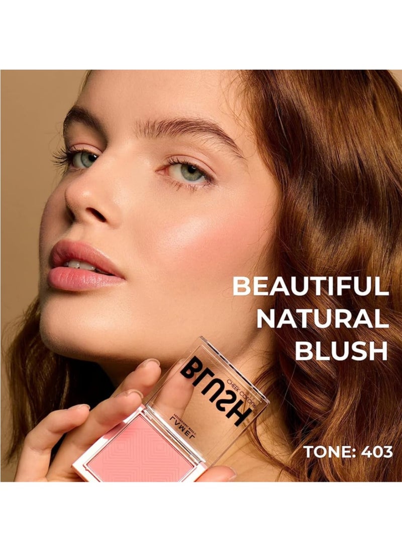 Lamel Blush cheek colour 402 Rouge 3.8gm