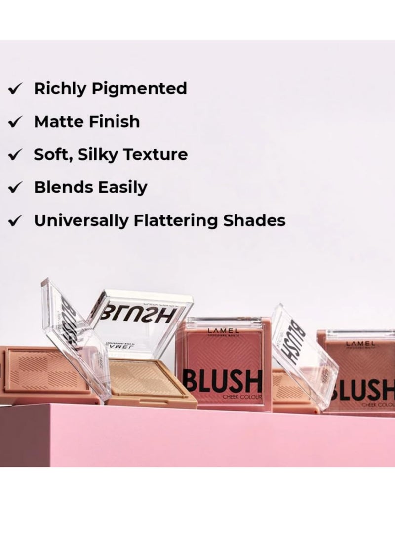 Lamel Blush cheek colour 402 Rouge 3.8gm