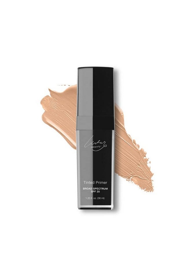 Tinted Face Primer Broad Spectrum Spf 20 Demimatte Finish Brightens Provides Anti Wrinkle Benefits And Protects The Skin From Harm Uv Rays Leaving The Complexion Smooth (Medium)