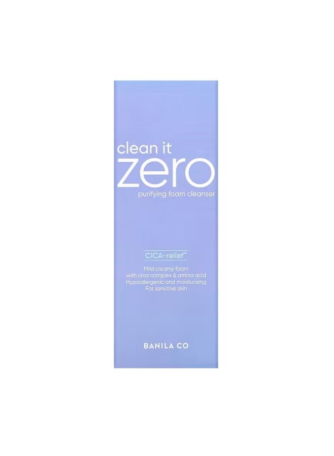 Clean it Zero Purifying Foam Cleanser 5.07 fl oz 150 ml