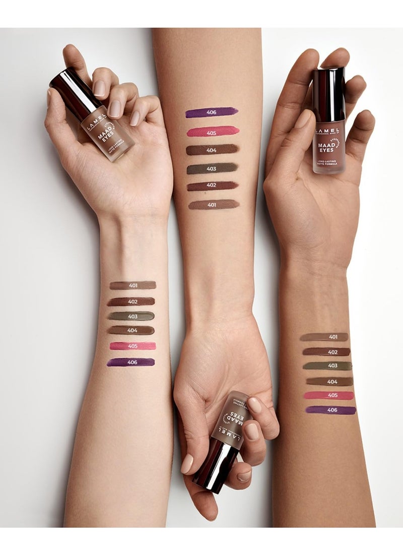 Lamel Maad Eyes Matte Eyeshadow 404 Dark Chocolate 5.2 ml