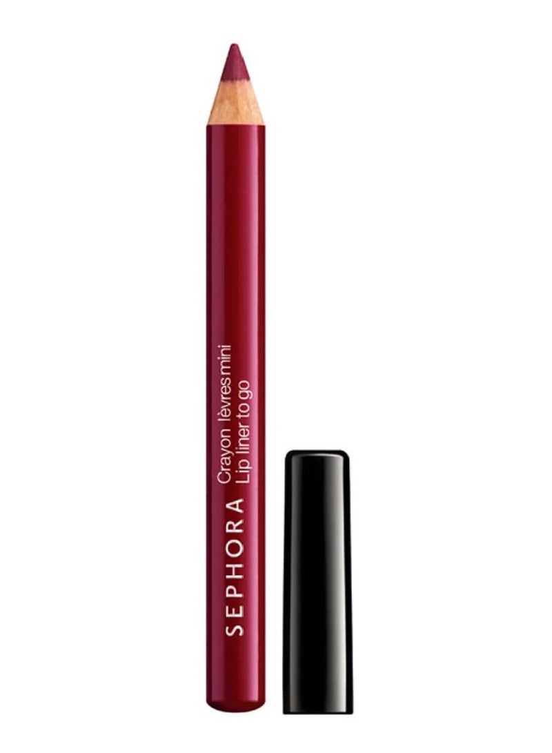 SEPHORA COLLECTION Lip Liner To Go Deep Aubergine