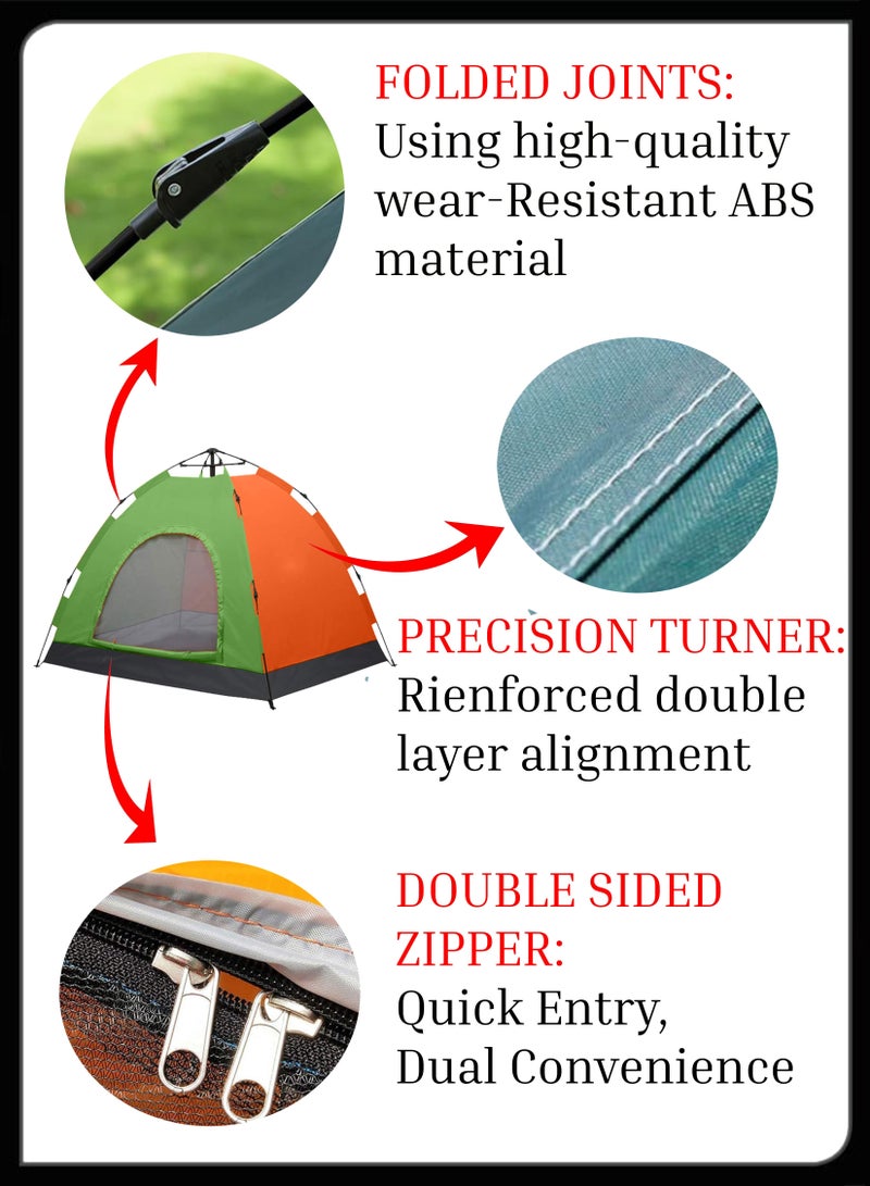 Toshionics multifunctional Automatic camping Tent with easy to carry bag protected from UV rays and enjoy the quick dry material  tear resistant features for your camping outdoor experience