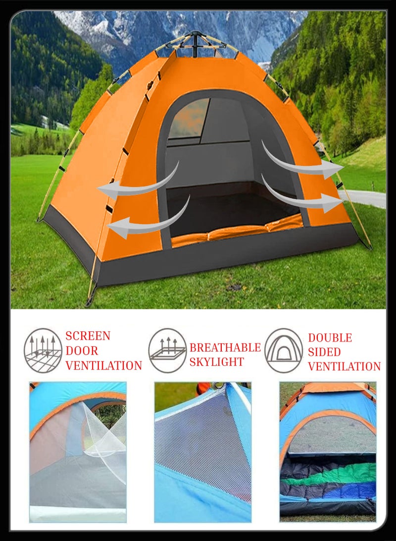 Toshionics multifunctional Automatic camping Tent with easy to carry bag protected from UV rays and enjoy the quick dry material  tear resistant features for your camping outdoor experience