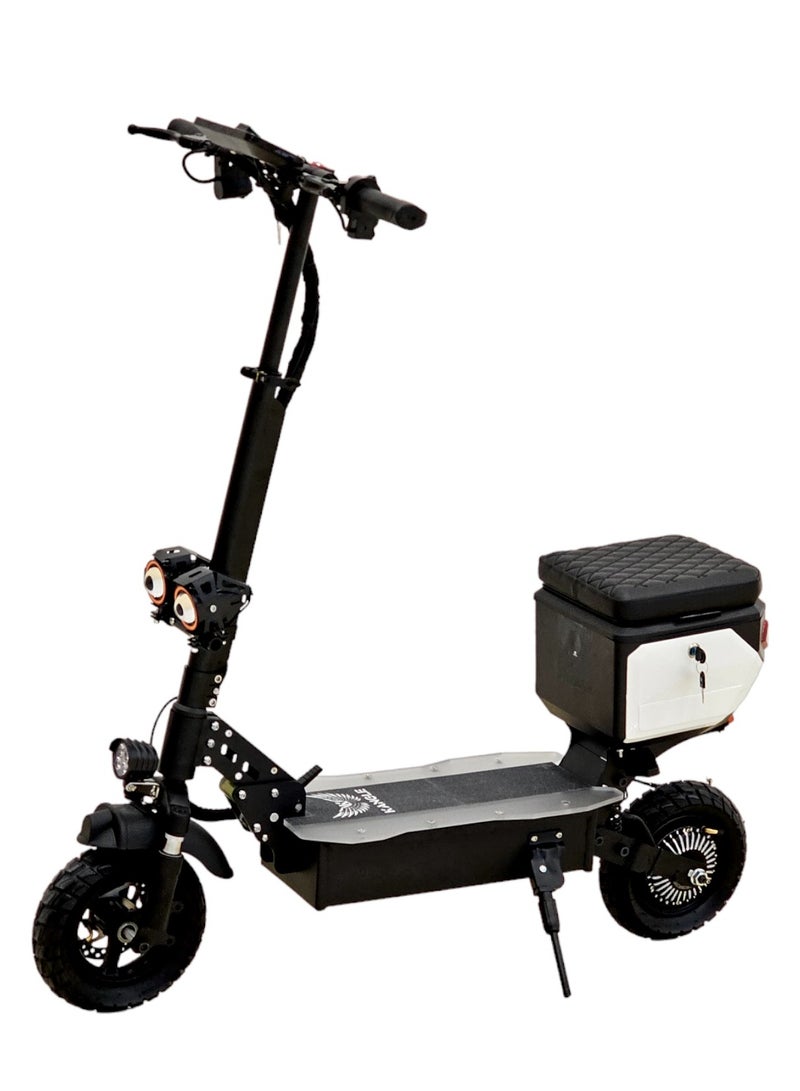 Electric scooter with storage 1500w motor top speed 60km per hour