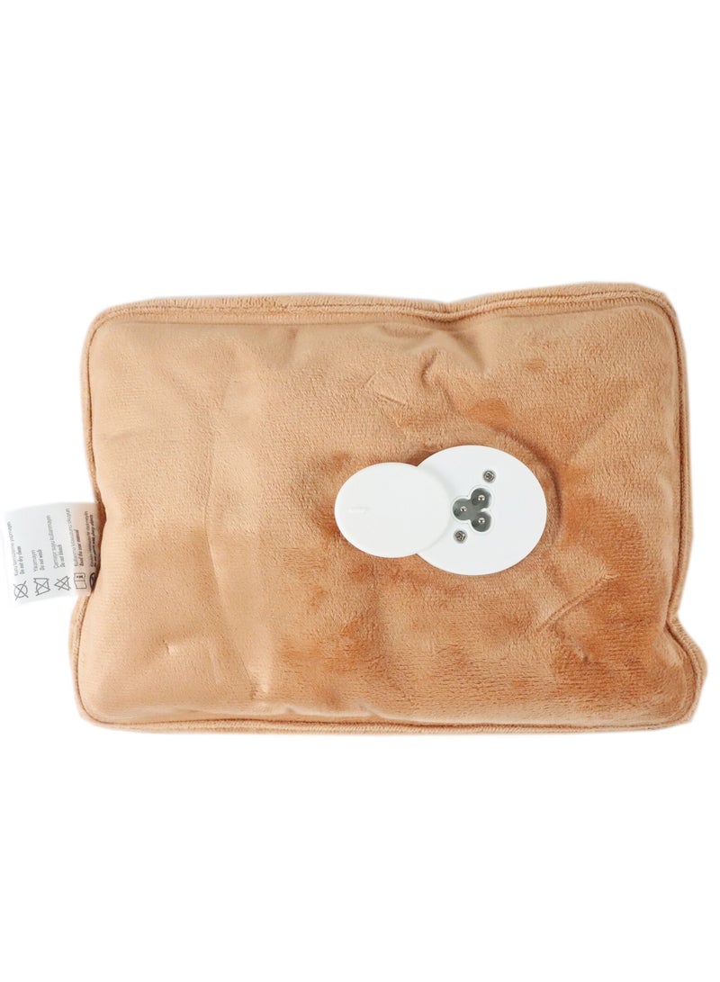 Kind Cat Electric Hot Water Bottle with Soft Cover Rechargable Hot Water Bag for Pain Relief