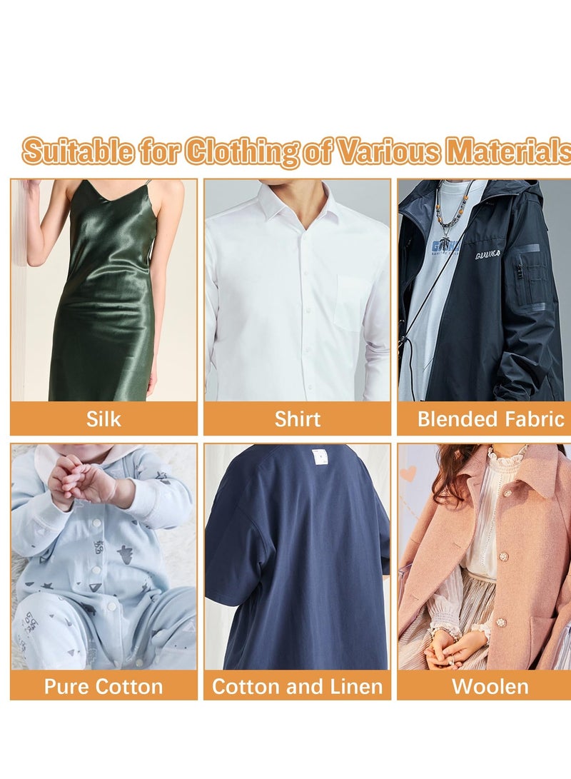 Hand Steamers for Travel Iron, Portable Garment Steamer Travel Iron, Fast Heat-up, Ceramic Nonstick Sole Plate, Dry and Wet Ironing, Suitable for Trips & Home Use