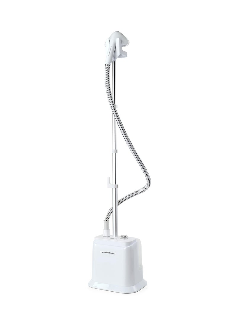 Garment Steamer with Fabric Brush, 38g/min Steam Flow, 4 Steam Modes, Stainless Steel Soleplate 45 mins Steam without Breaks, 2 Way Clothes Rail, 2 yrs warranty4 ST 1700 ml 1700 W FC7000-ME White
