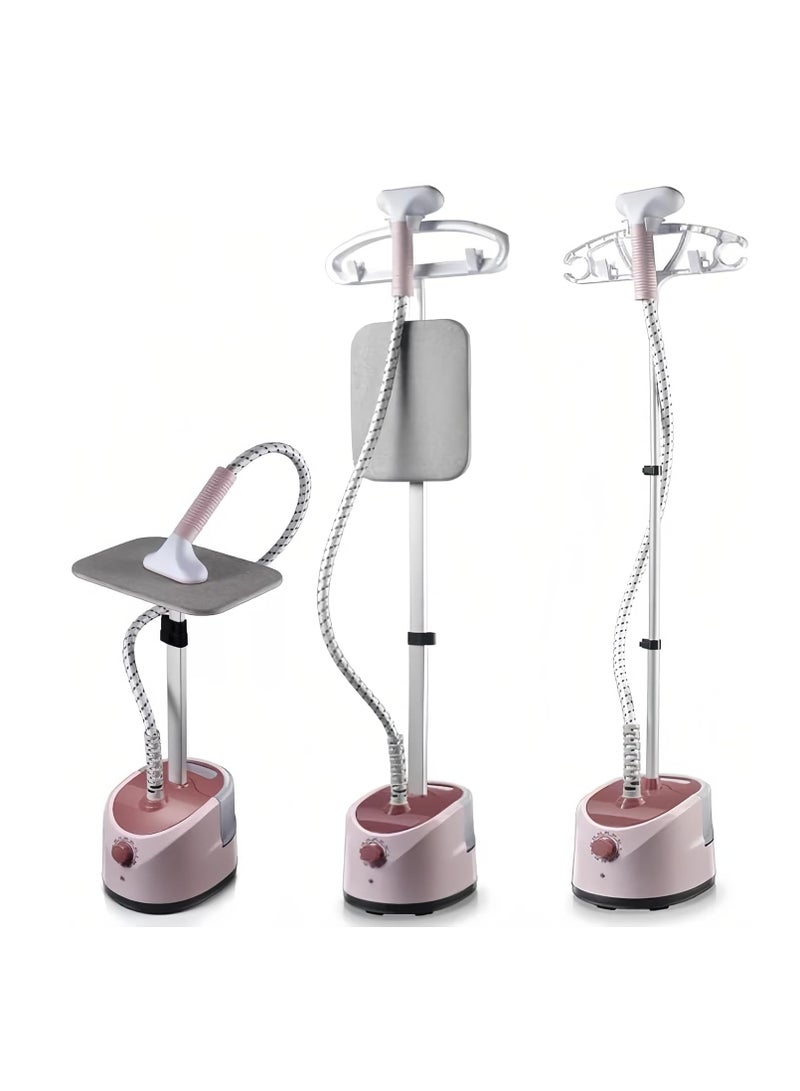 Garment Steamer for Clothes, Professional for Home and Business Use, Full Size Steamer 2000-Watt Power, Built-in Ironing Board