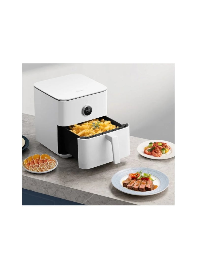 Smart Air Fryer 360˚ Convection Heating Flip Free Cooking Dual Layer 40˚C To 220˚C Versatile Temperature Range 6.5 L 1800 W BHR7358EU/47710/MAF10 White