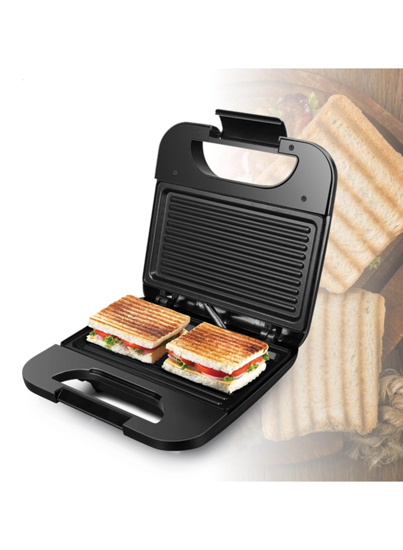 Watt Grill Sandwich Toaster with Fixed Grill Plates
