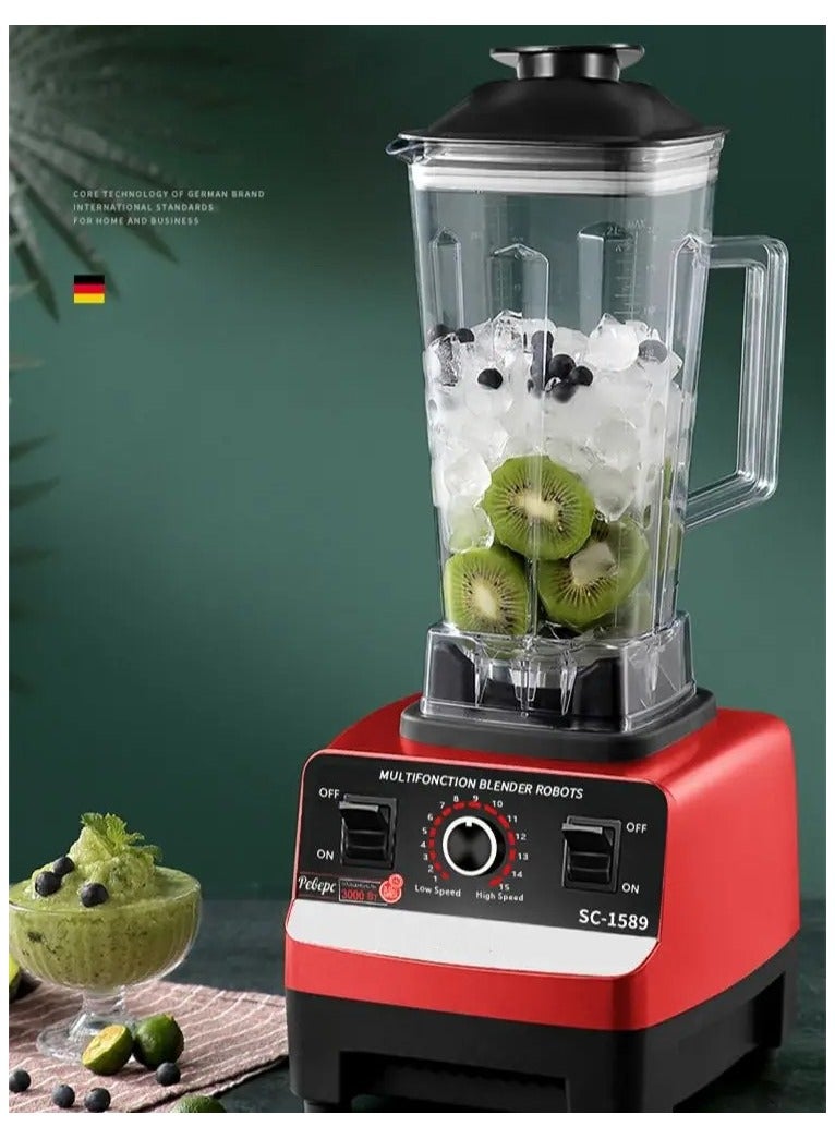 Household Multifuctional 2L Electric Vegetable Orange Coarse Grain Blender And Juicers Extractor Blenders Machine With Cooking