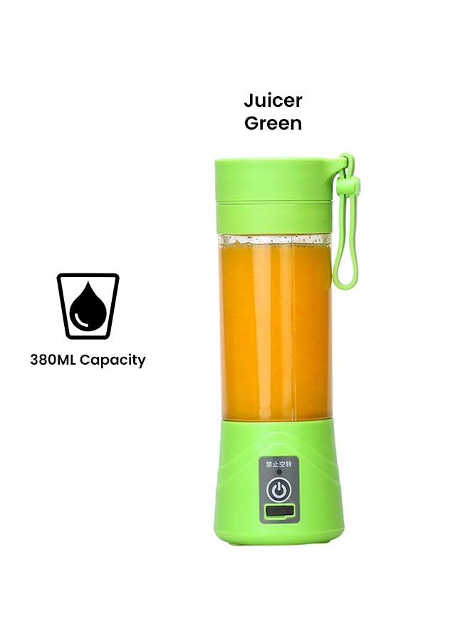 Portable Juicer Blender 380.0 ml H18857GR Green