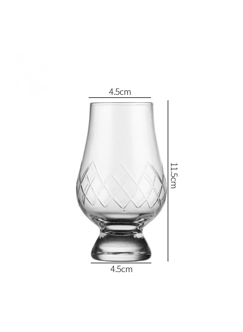 Whisky Glass,Set Of 6 Tulip Tasting Glass Clear