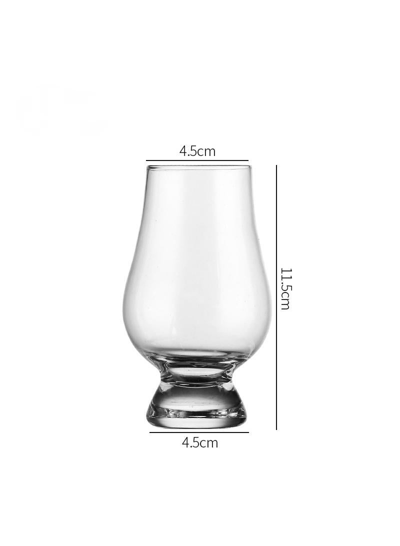 Whisky Glass,Set Of 6 Tulip Tasting Glass Clear