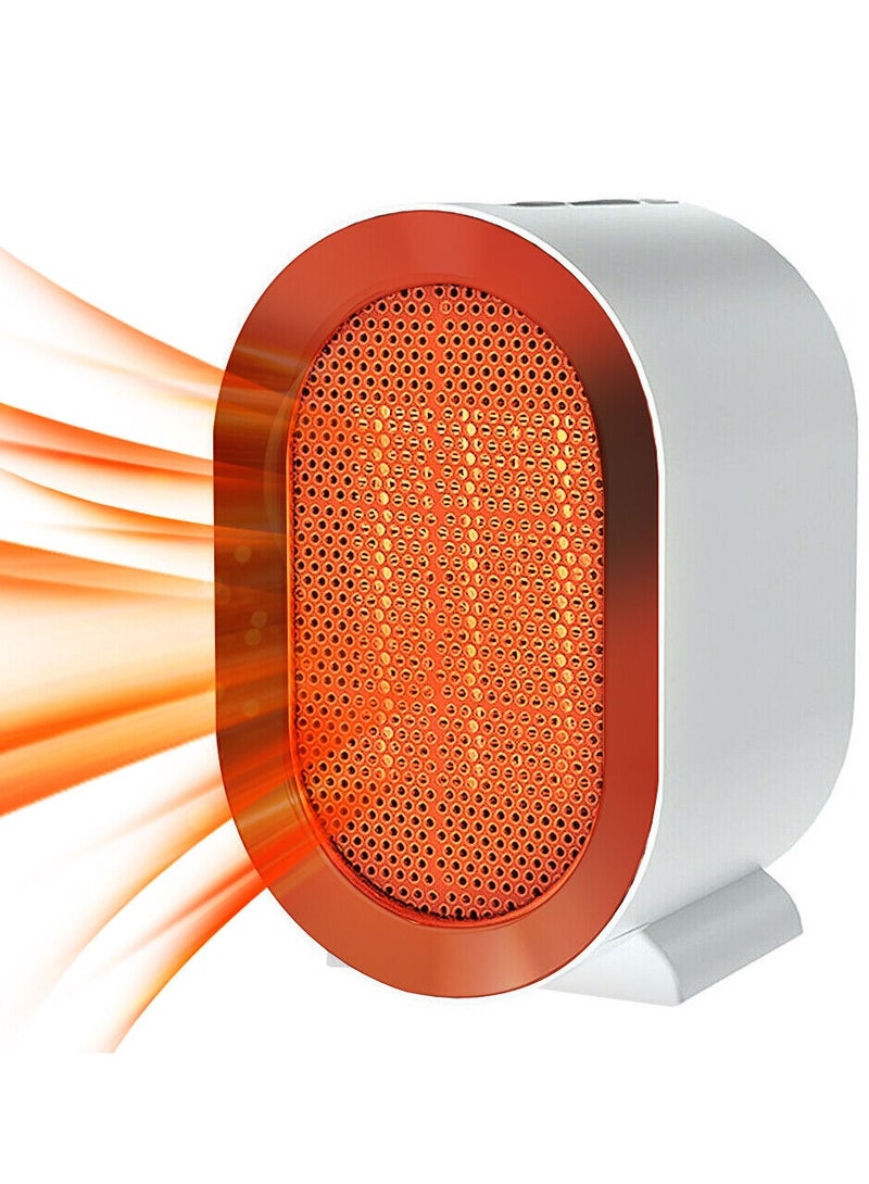 1200W Electric Fan Heater, Desktop Warm Air Blower Home Appliances