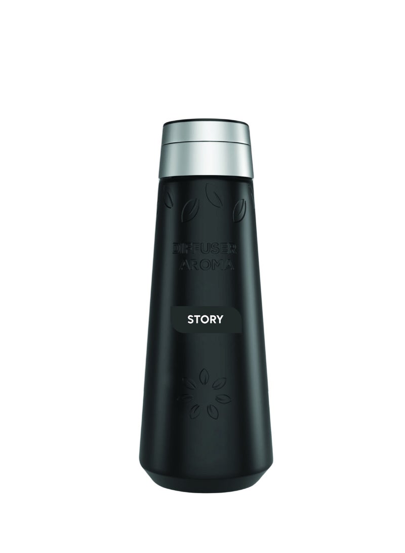 Dr Scent Diffuser Aroma Story : Captivating Blend of Bergamot, Lychee, and Lavender, with Rich Undertones of Agarwood, Caramel, and White Musk - A Fragrant Symphony of Exquisite Notes - 500ml