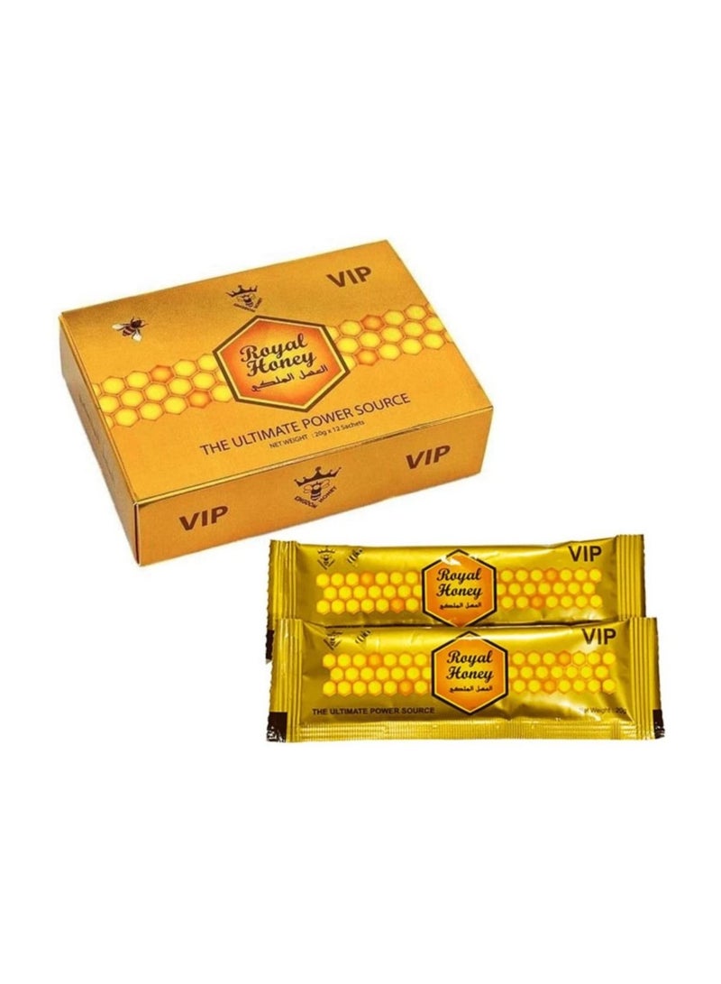 Royal Honey Gold 12 Sachet honey from Turkish