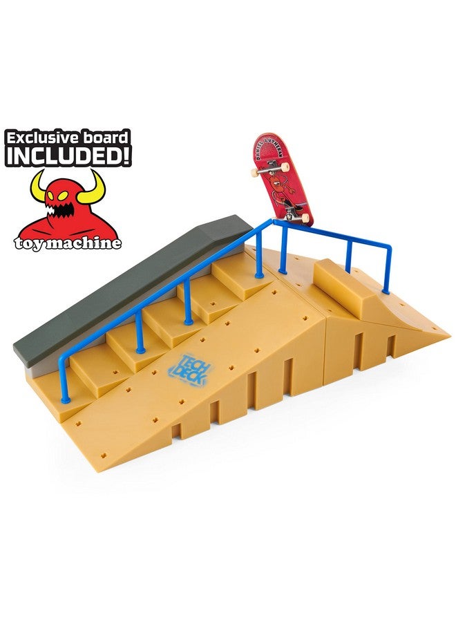 Jump N’ Grind Xconnect Park Creator Customizable And Buildable Ramp Set With Exclusive Fingerboard Kids Toy For Ages 6 And Up