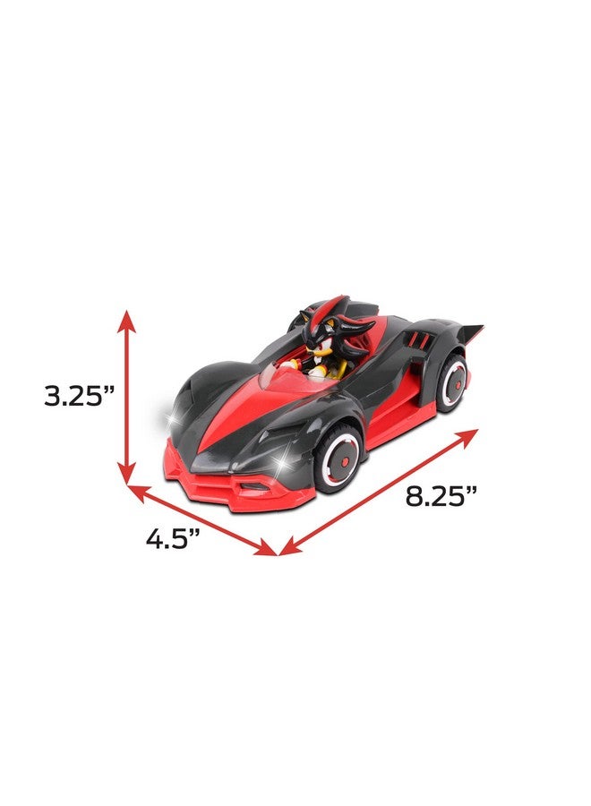 Team Sonic Racing 2.4Ghz Radio Control Toy Car With Turbo Boost Shadow The Hedgehog 602 Red Turbo Boost Feature Features Working Lights For Ages 6 And Up