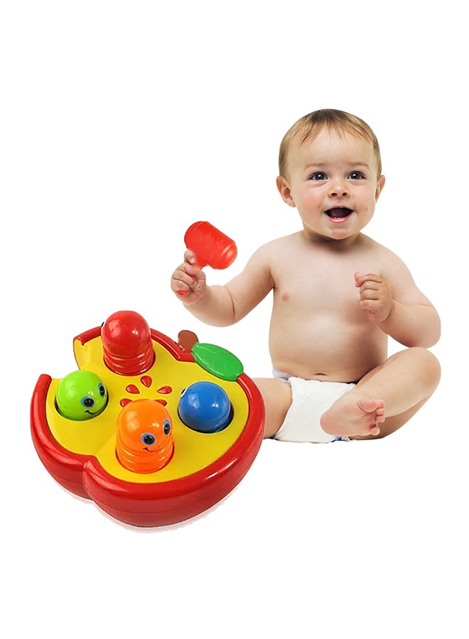 Happy Cherry Whack A Mole Play Percussion Toys Preschool Toddler Toy, Assorted