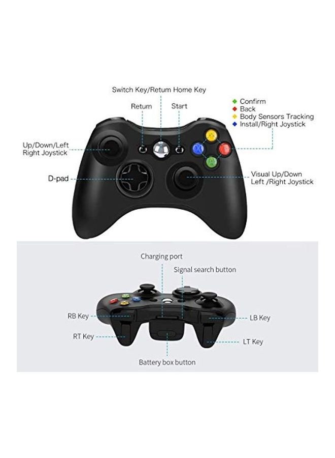 Gamepad Joystick Wireless Controller For Xbox 360 Console