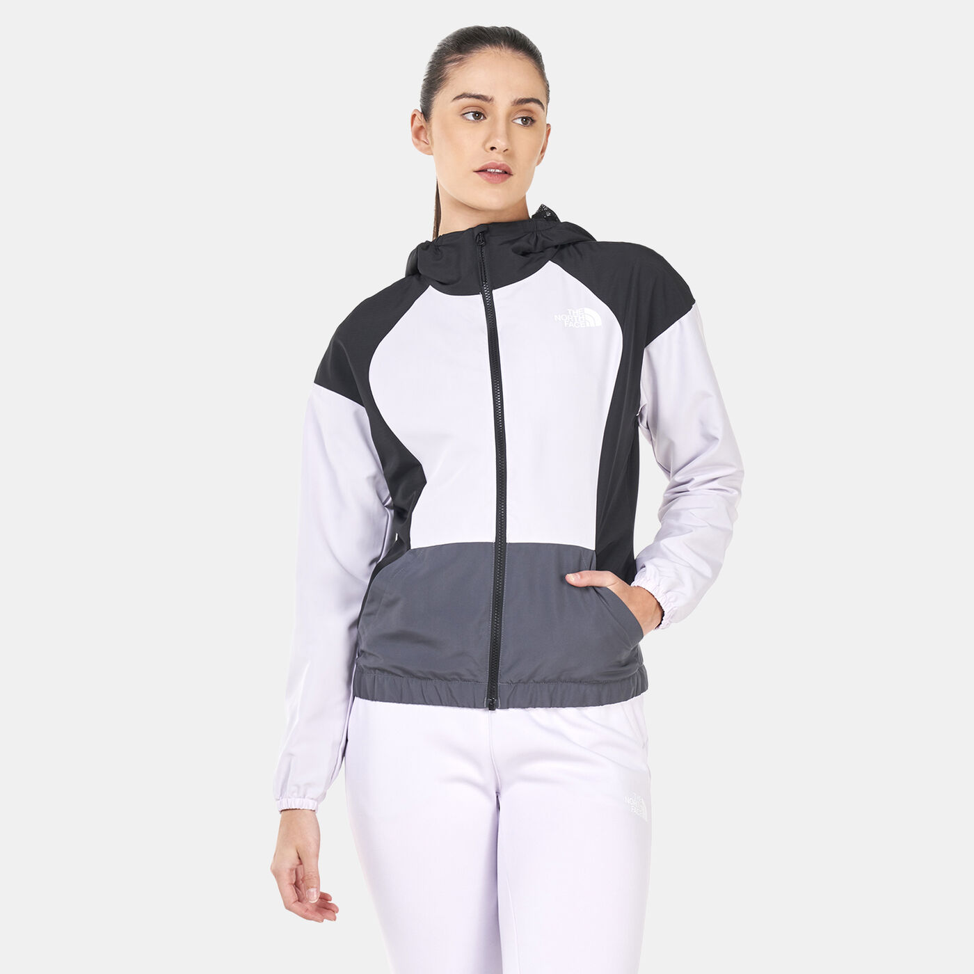 Women's Training Full-Zip Wind Hooded Jacket