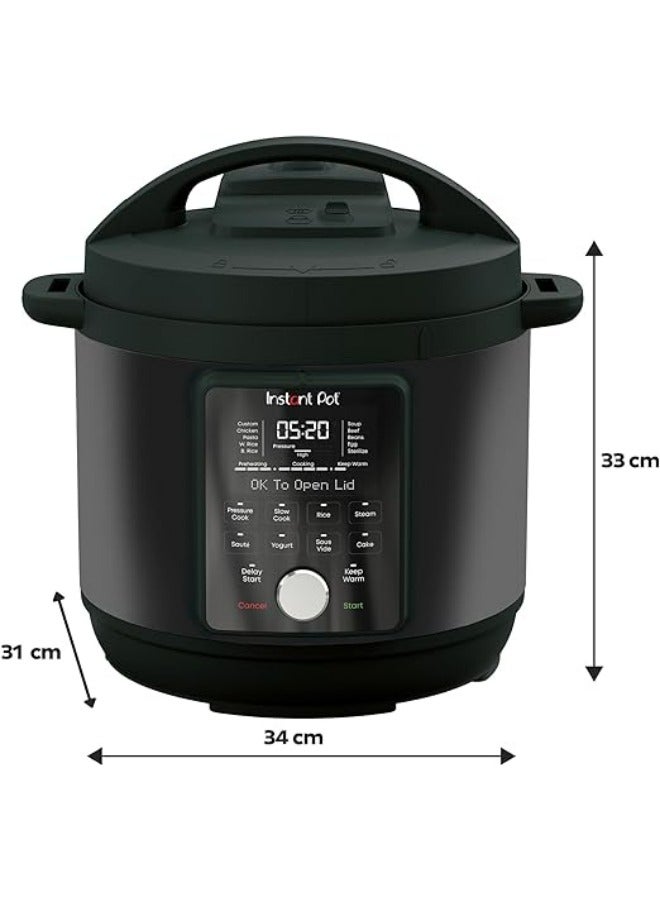 Duo Whisper Quiet Electric Pressure Cooker 6Qt