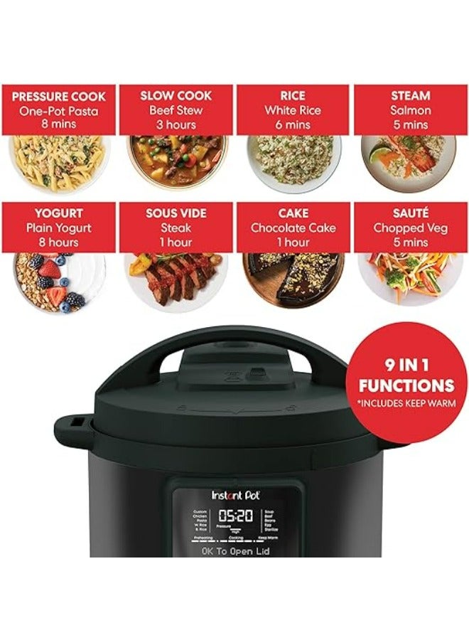Duo Whisper Quiet Electric Pressure Cooker 6Qt
