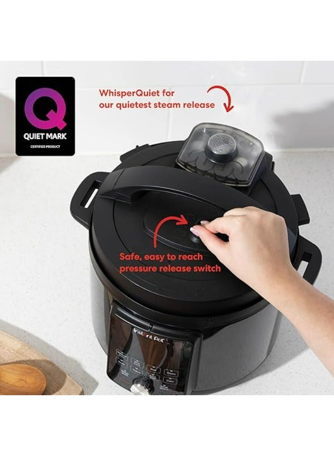 Duo Whisper Quiet Electric Pressure Cooker 6Qt