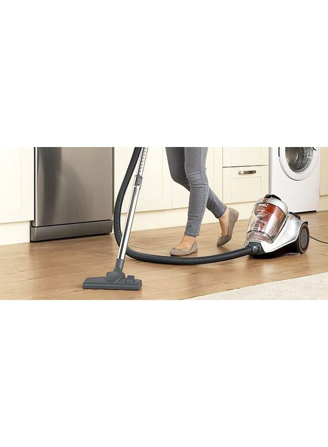 Power 6 Advanced Canister Vacuum Cleaner 3 L 2200 W HC84-P6A-ME Grey/Red