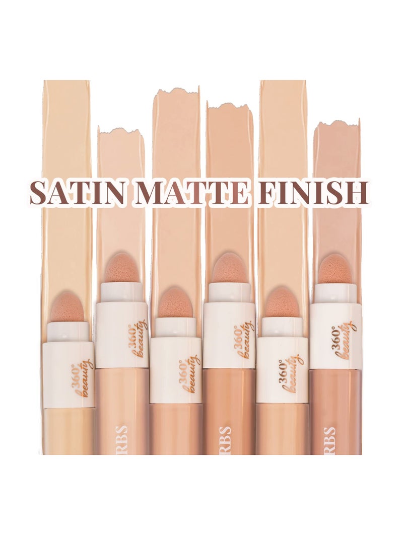 Just Herbs Concealer for Face Makeup Full Coverage 6ml