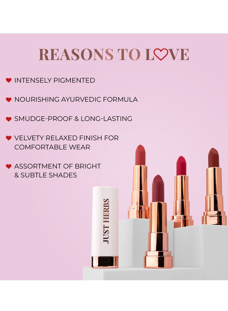 Just Herbs Matte Lipstick 4.2 gm