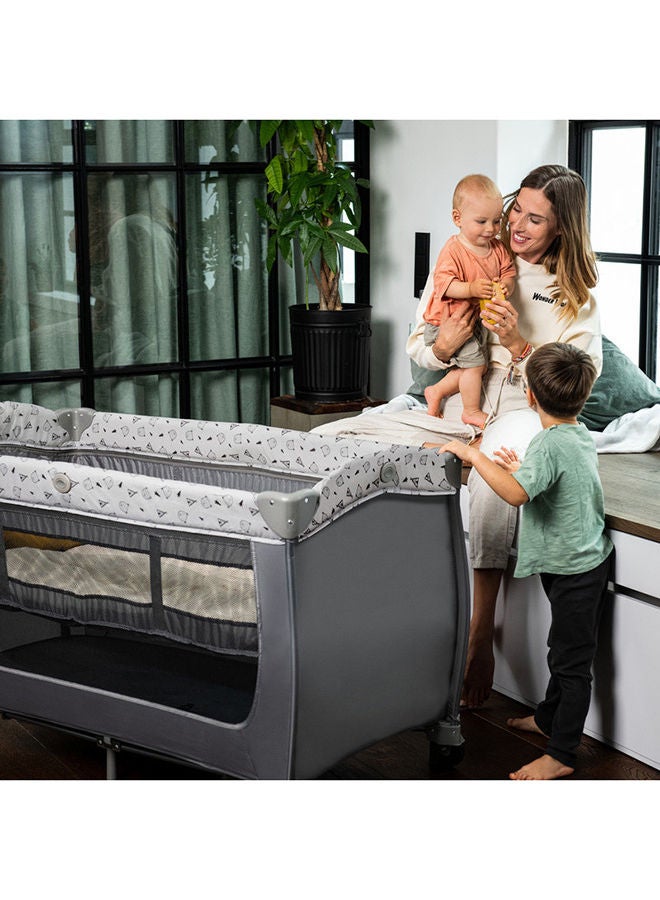 Sleep'N Play Center - Nordic Grey