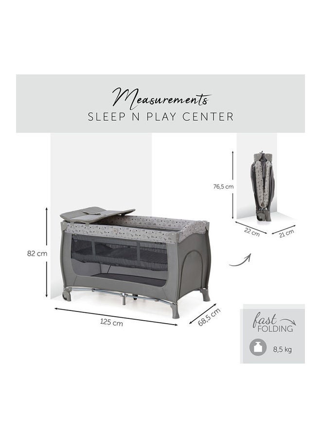 Sleep'N Play Center - Nordic Grey