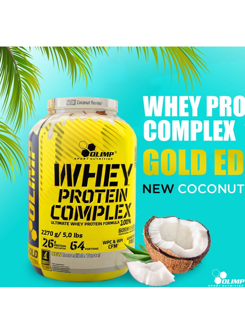 Olimp Whey Protein Complex, Coconut Flavor, 2270g