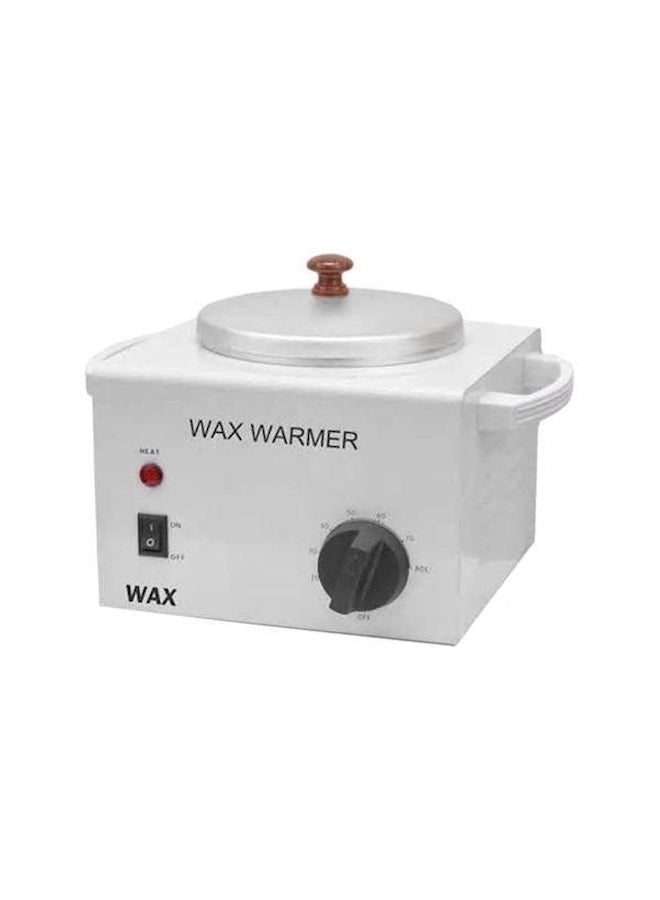 Depilatory Wax Warmer White/Chrome/Brown