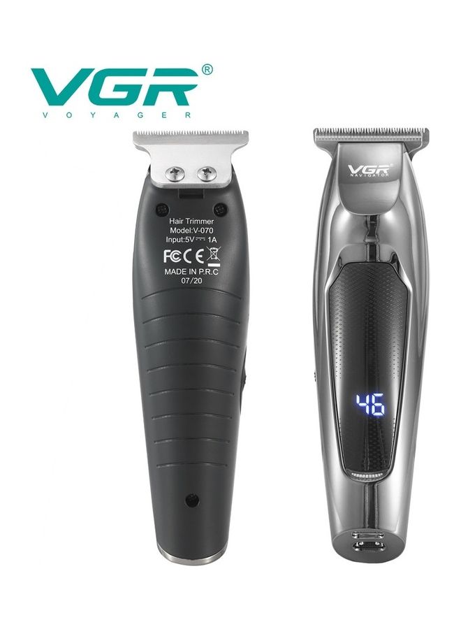 Rechаrɡеable Waterproof Hair Trimmer Black 700grams