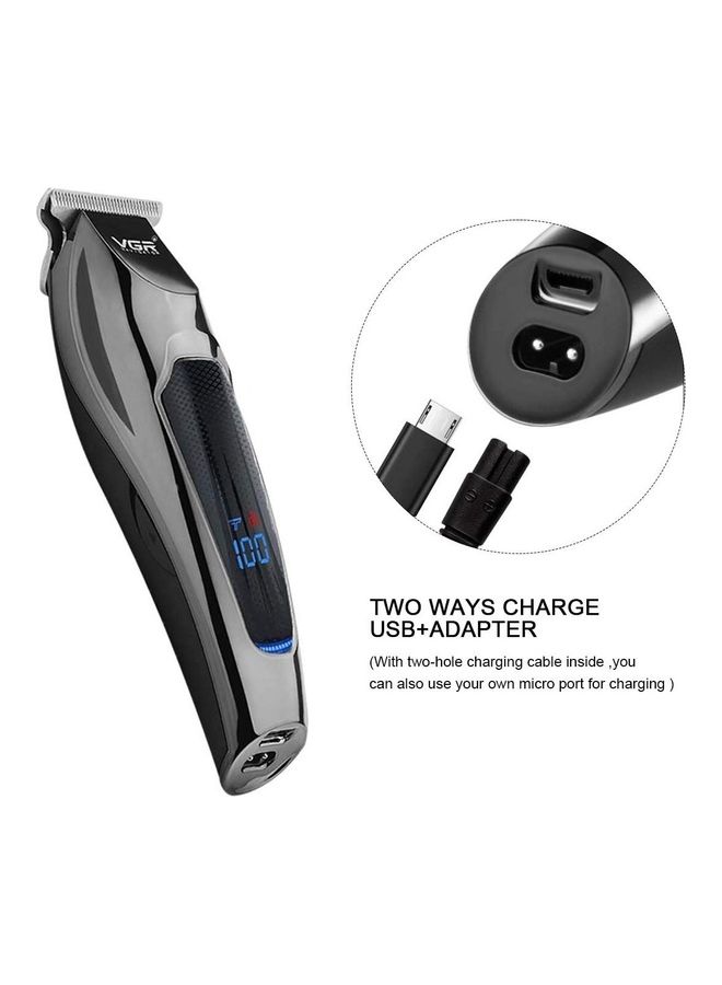 Rechаrɡеable Waterproof Hair Trimmer Black 700grams