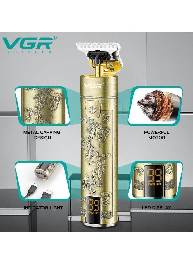 V-076 Professional Hair Clipper Gold